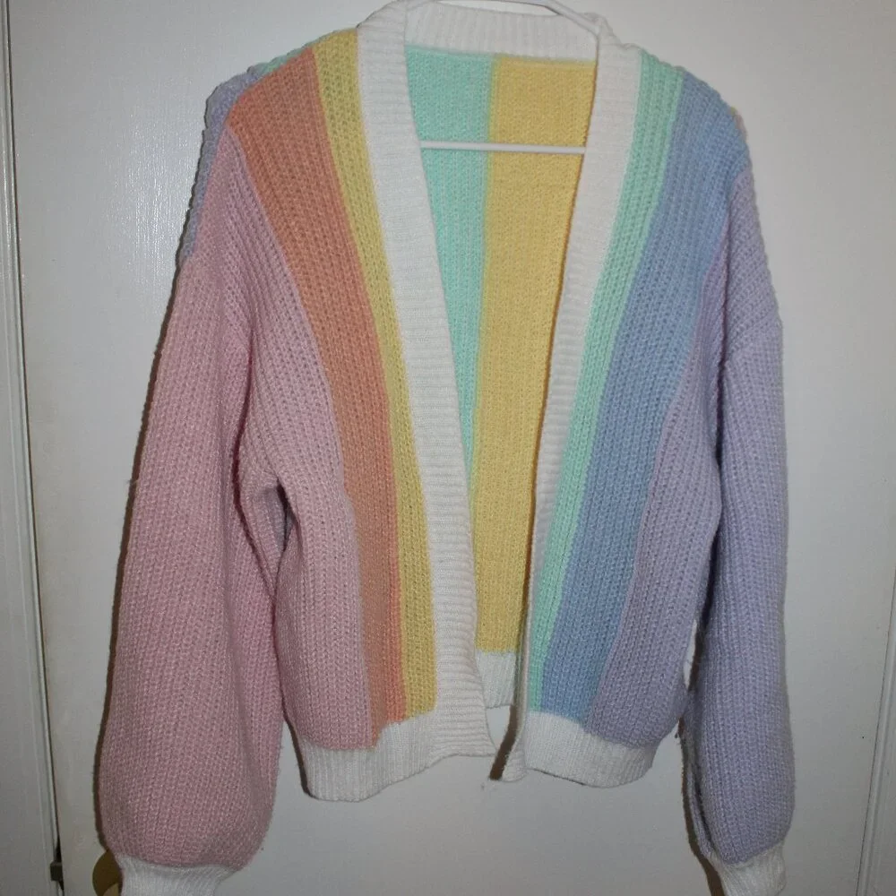 Pastel Colored Cardigan